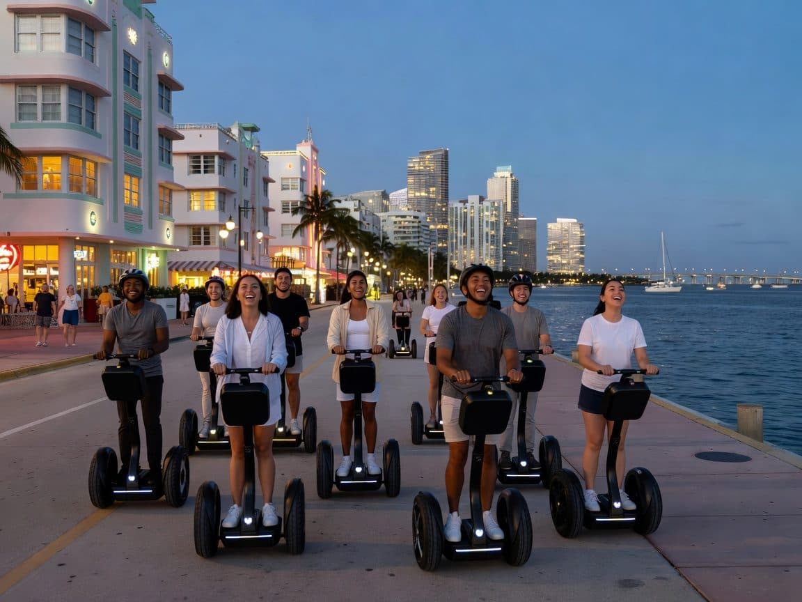 Miami: South Beach Panoramic Nighttime Segway Tour