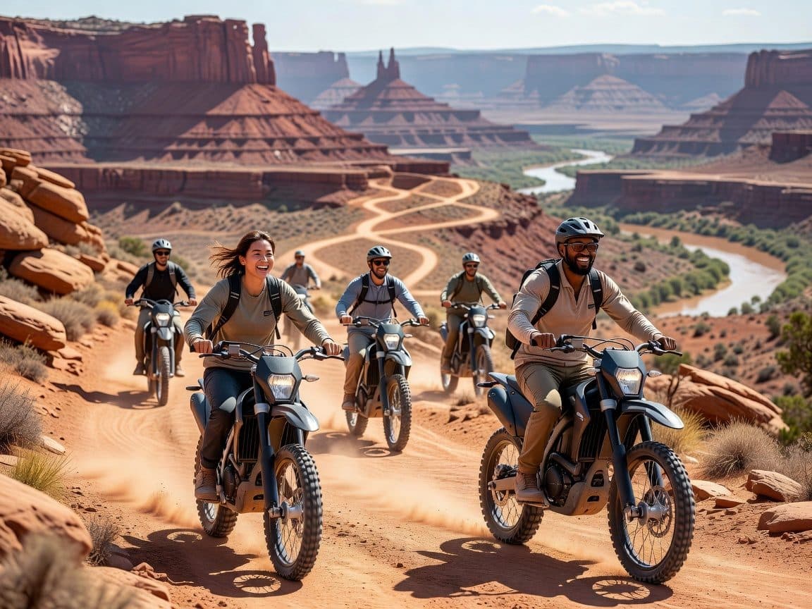 Moab: Shafer Trail Electric Dirt Bike Tour