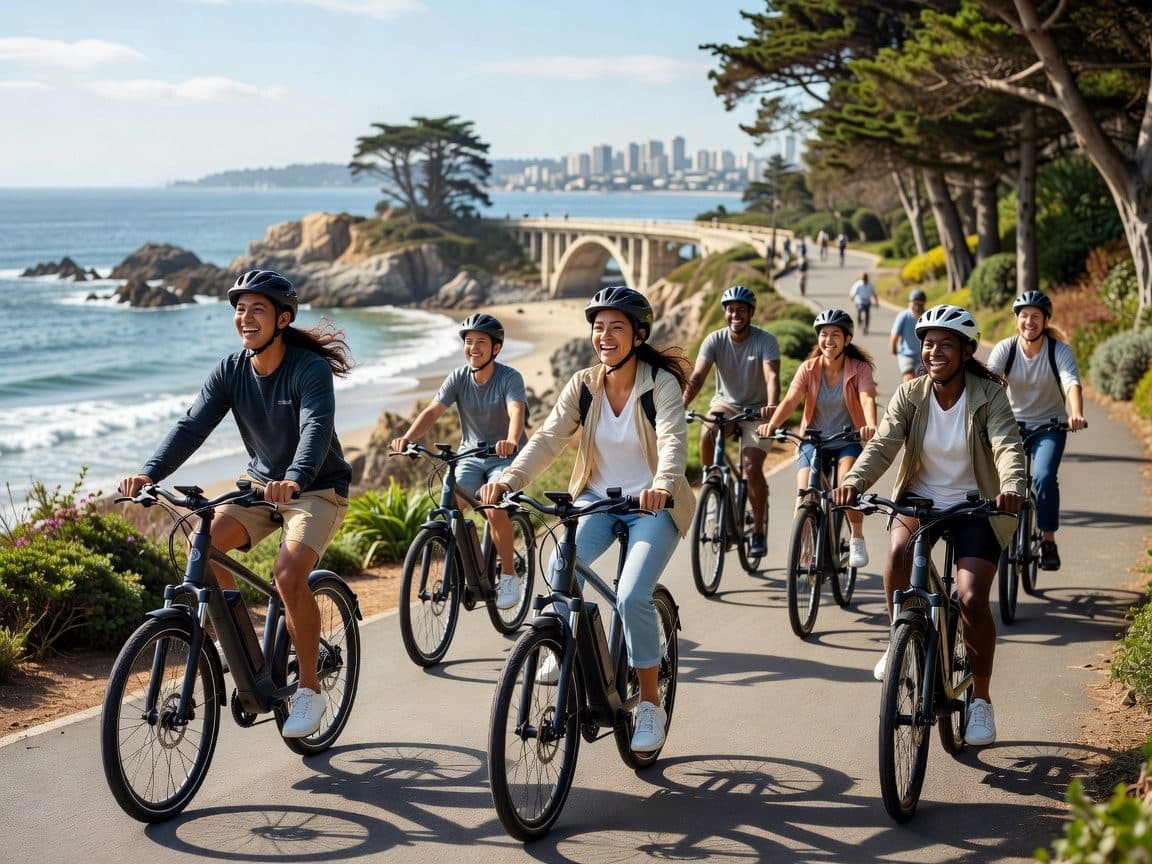 "Family Friendly" Scenic E-Bike Tour along 17 Mile Dr