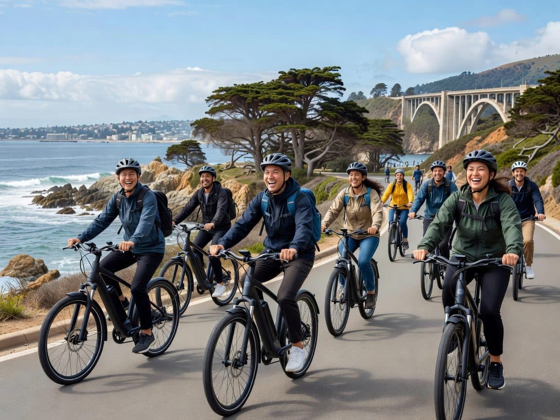 Monterey and 17 Mile Drive: Half-Day Electric Bike Rental