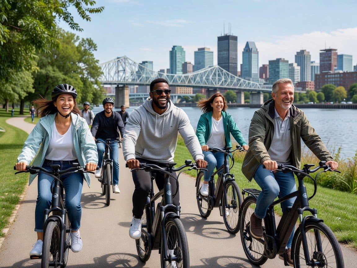 Ebike- Bike tour of Montreal's hidden treasures