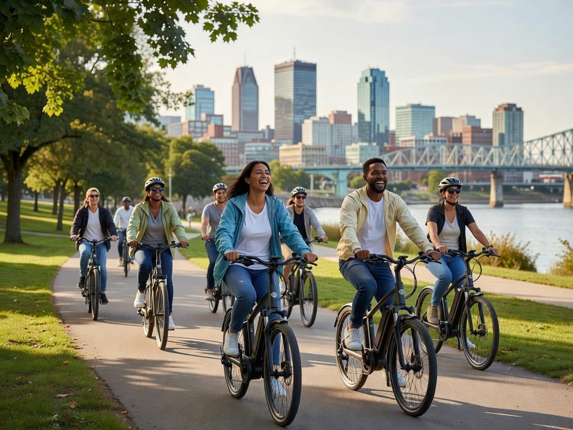 Ebike-Bike tour of Montreal's other side