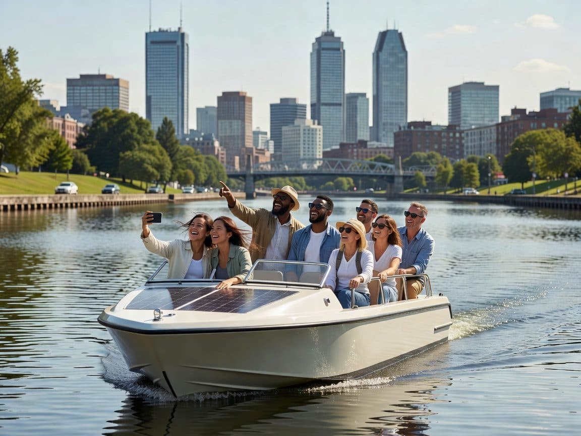 Montreal: Exclusive Electric Boat Tour on Lachine Canal