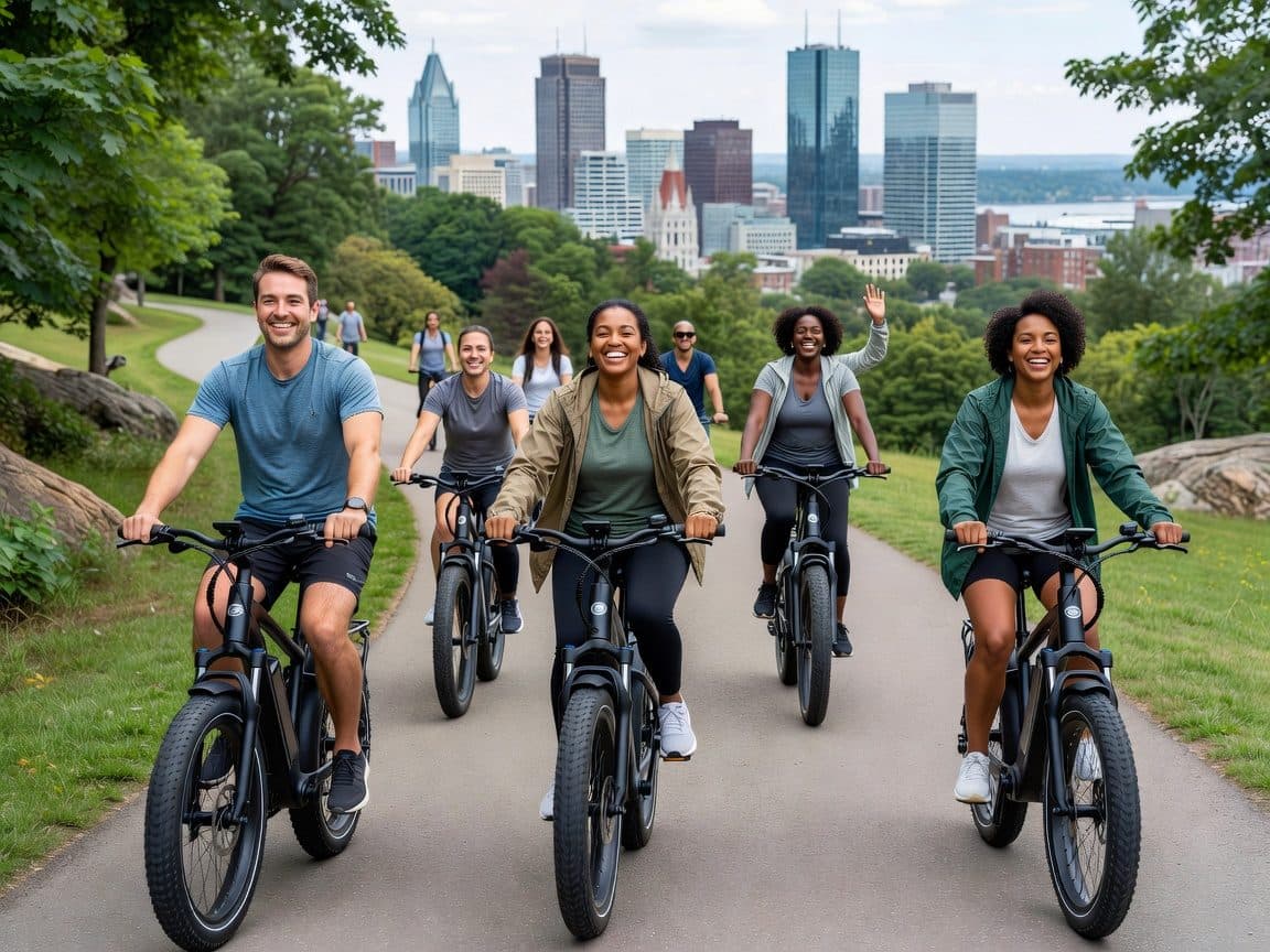 Montréal: Electric Fat Tire Bike Ride on Mount Royal