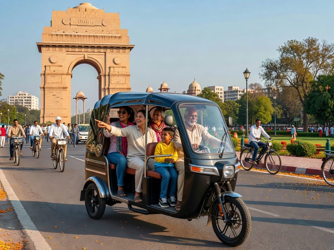 New Delhi Tuk-Tuk Tour
