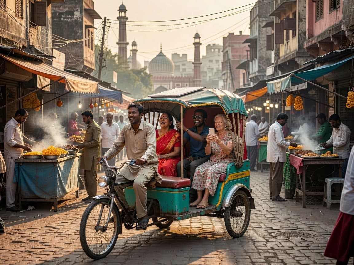 Old Delhi Street Food Tour with Tuk-Tuk Ride & Local Guide