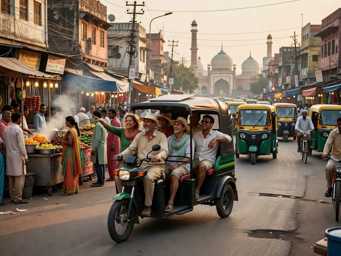 Delhi: Old Delhi Street Food Tour with Rickshaw Ride