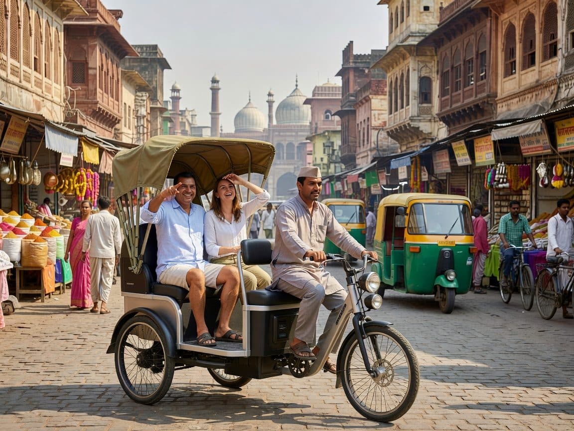Old Delhi: 3-Hour Tuk-Tuk/Rickshaw Tour
