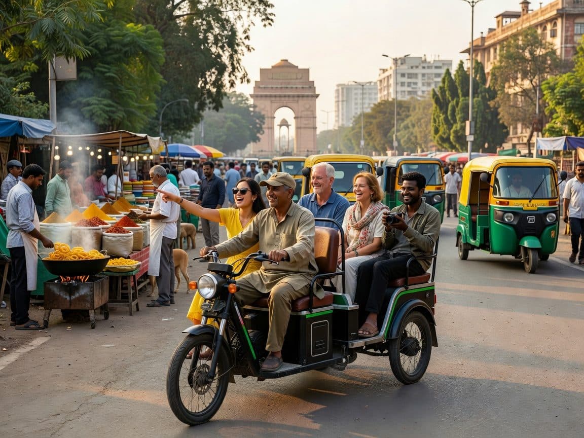 Taste Delhi: Street Food, Rickshaw & Market Walk