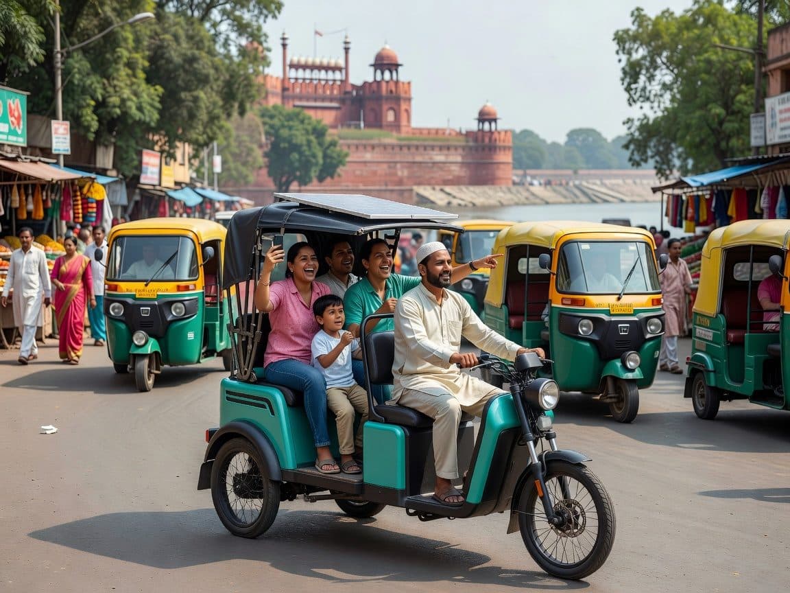 Old Delhi: 3-Hour Tuk-Tuk/Rickshaw Tour