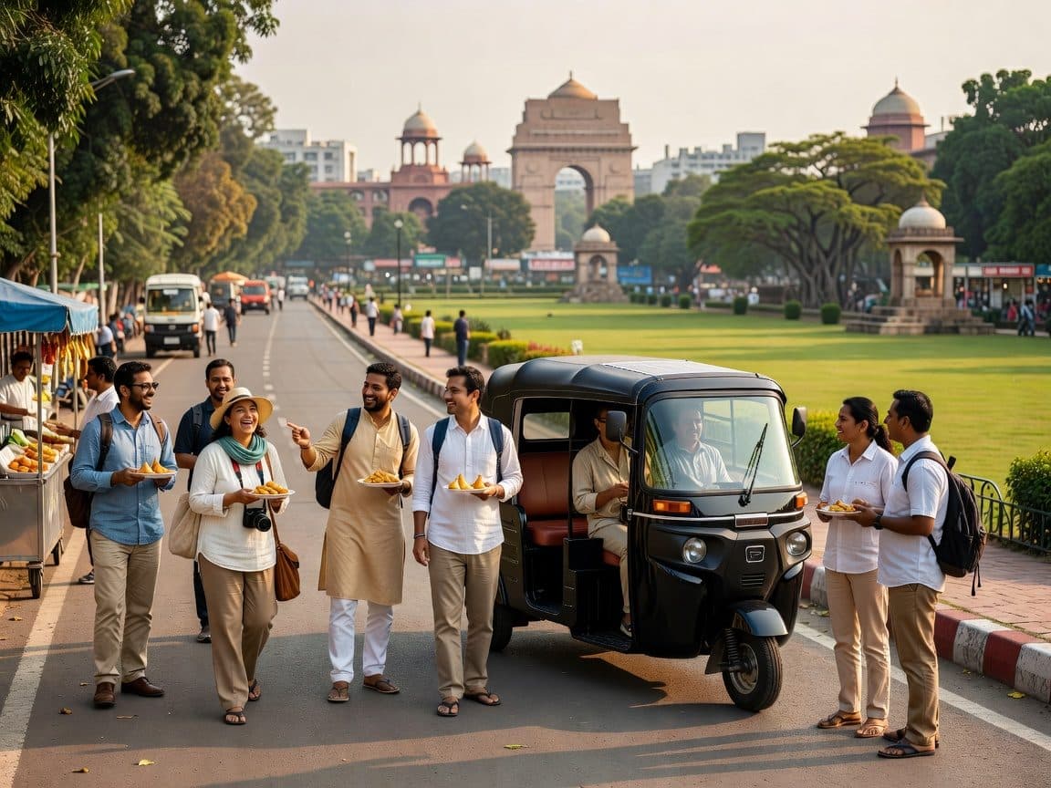 Delhi: Vegetarian Street Food Walking Tour