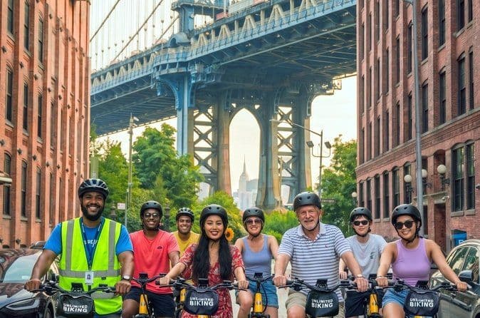 Brooklyn Bridge E Bike Tour Explore Manhattan and DUMBO