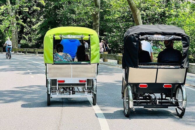 Official Central Park Pedicab Ride ( UP TO 3 PERSONS )