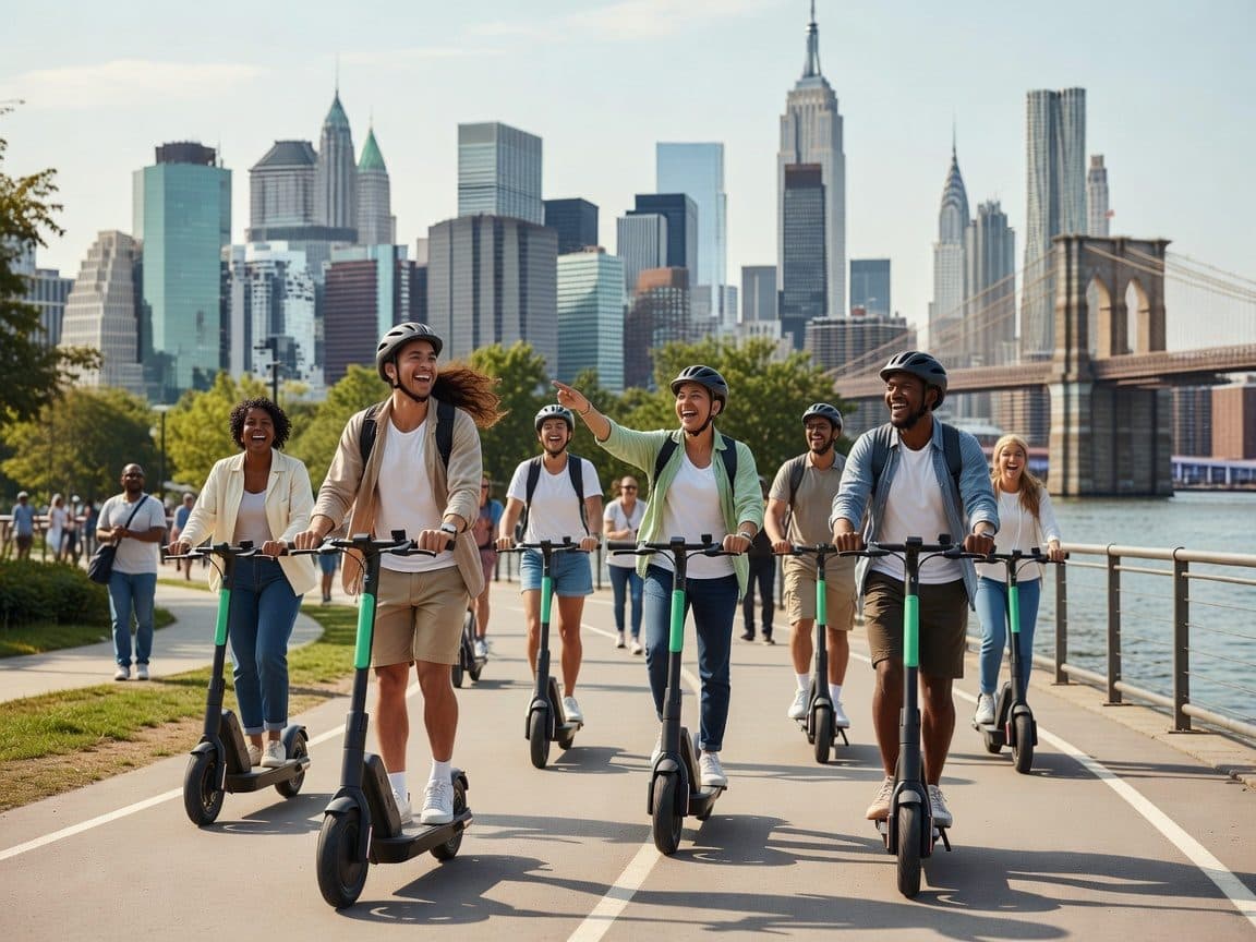 New York: Discover the City by E-Scooter