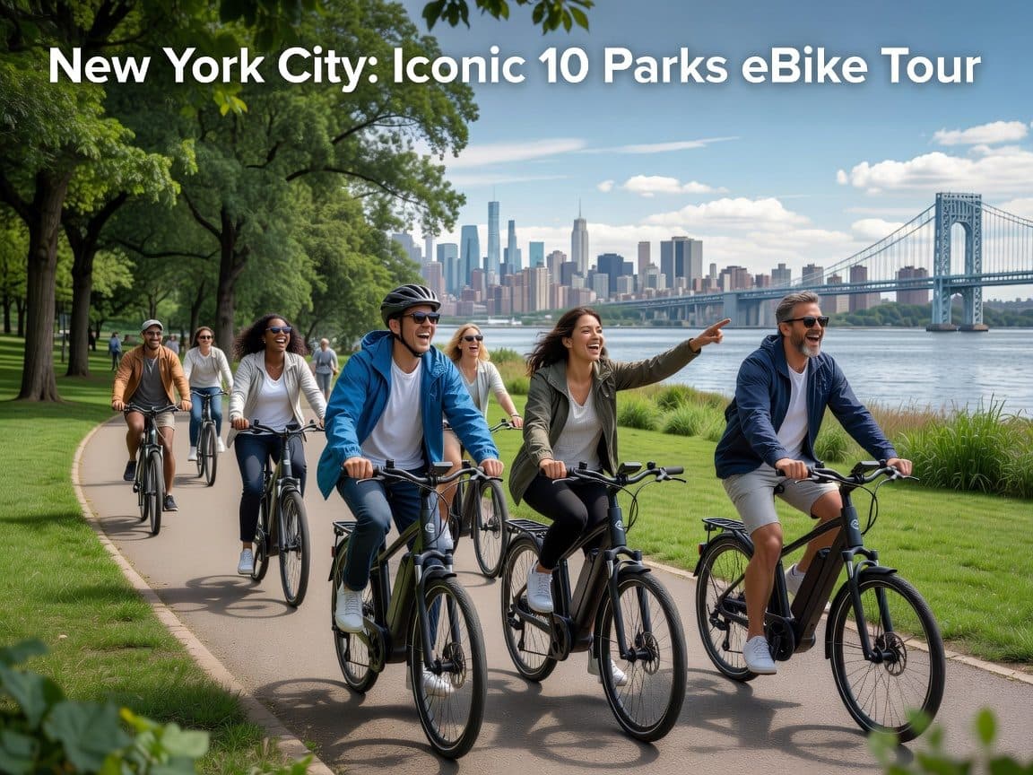 New York City: Iconic 10 Parks eBike Tour