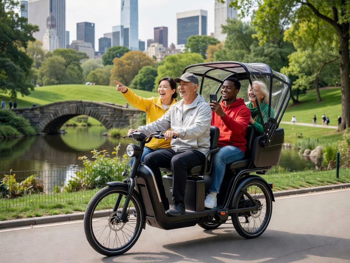 NYC: Central Park Pedicab Highlights Tour