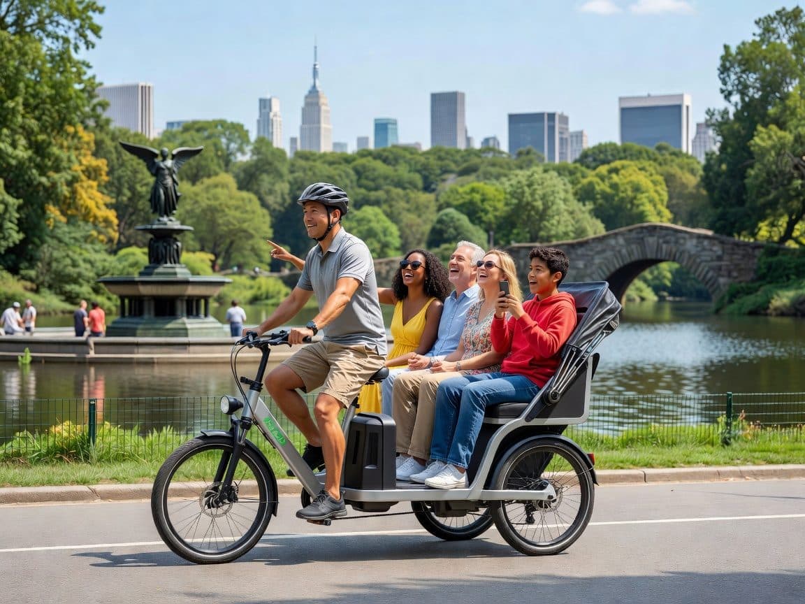 NYC: Central Park Guided Pedicab Tour