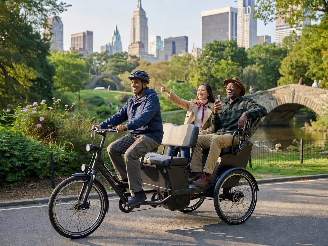 New York City: Private Central Park Pedicab Tour