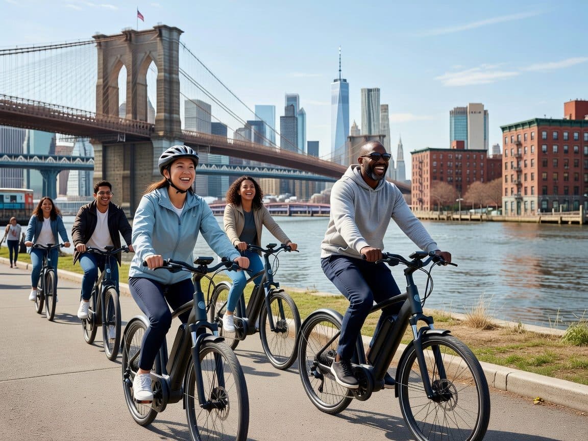 NYC: 2.5h Brooklyn Bridge, DUMBO & Downtown Guided Bike Tour