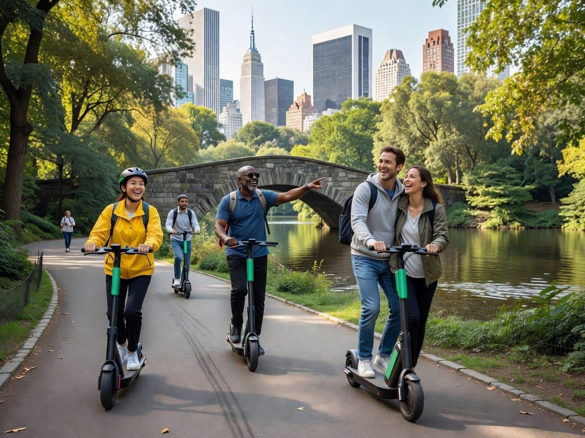 Central Park Electric Scooter Rental