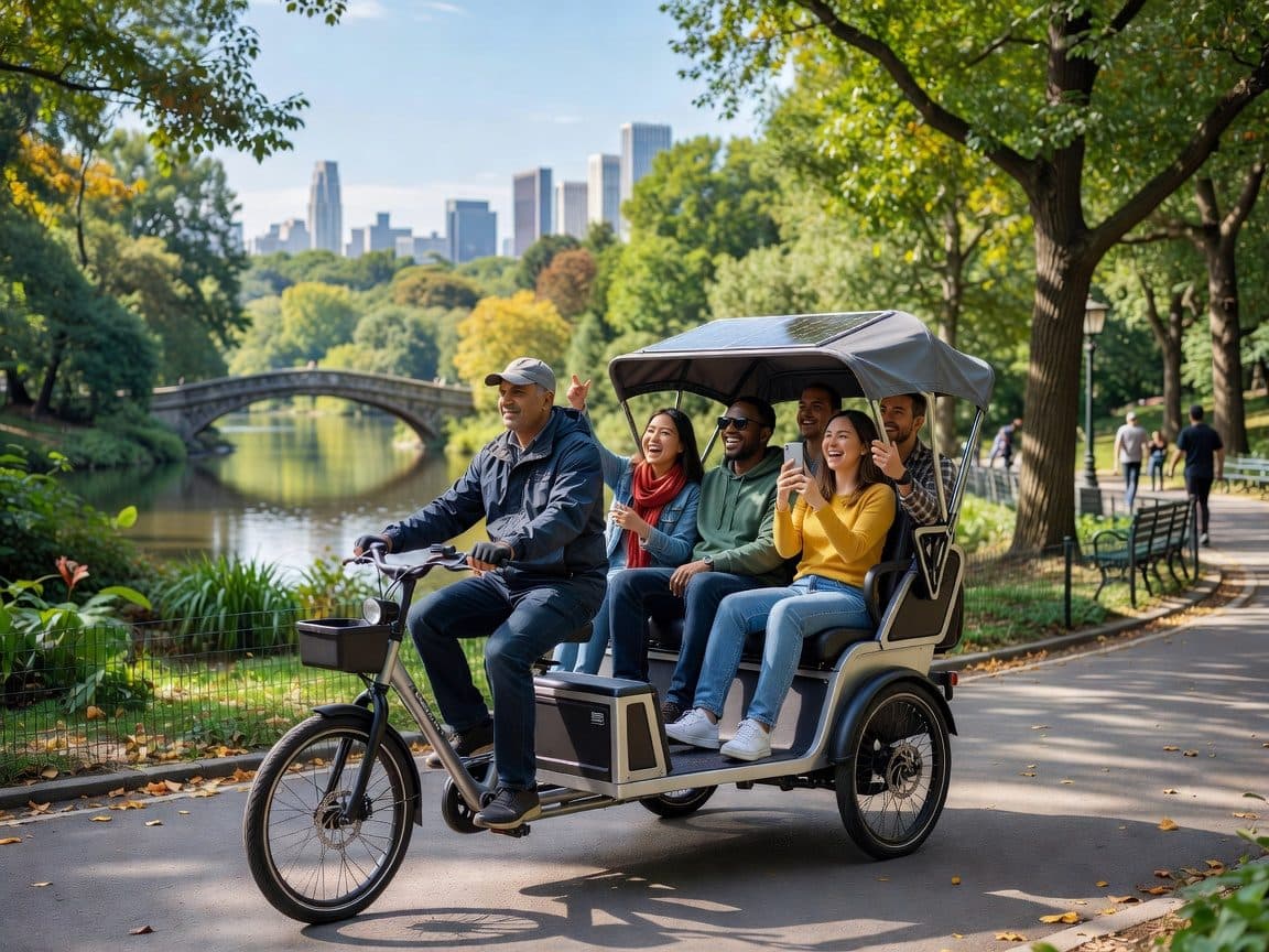 NYC: Central Park guided pedicab tour
