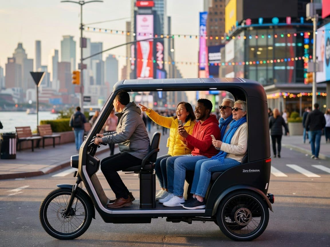Best of NYC: Top-Rated Times Square Lights Pedicab Tour