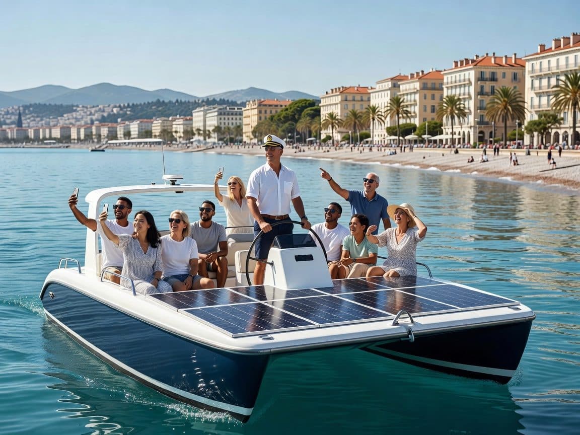 Nice: Exclusive Tour - Outstanding Solar Boats - Pro Captain