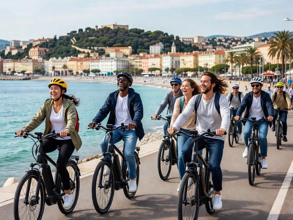 French Riviera Grand panoramic E-bike Tour From Nice