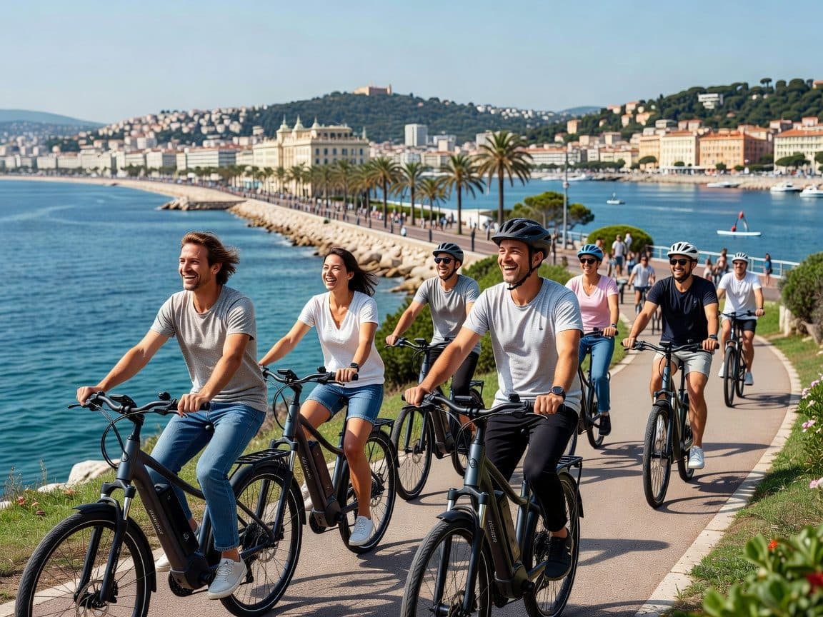 Nice: Villefranche-sur-Mer E-Bike and Paddleboard Tour