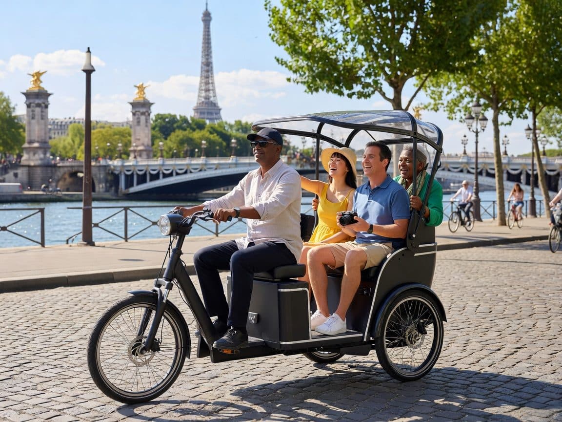 Paris by tuk-tuk: Private Tour of Iconic City Landmarks