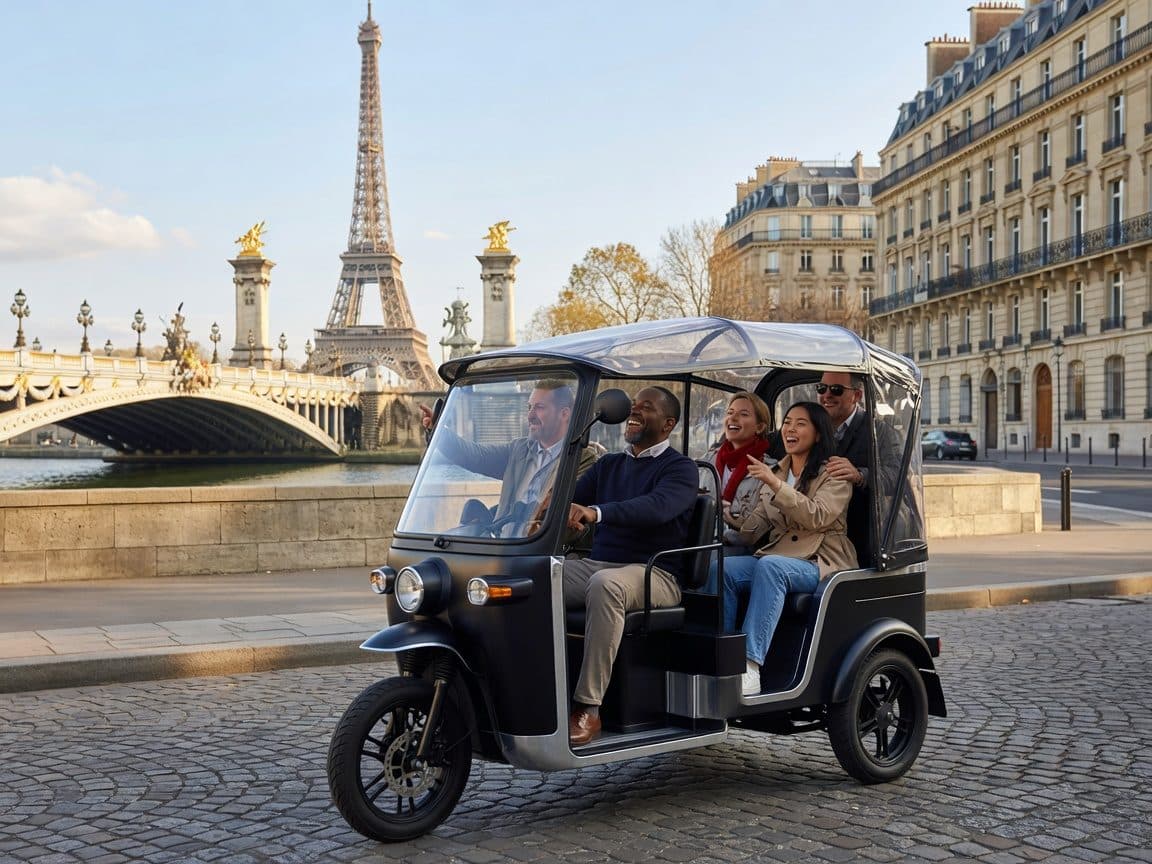 Paris: Private Electric Tuk Tuk — Napoleon History Tour
