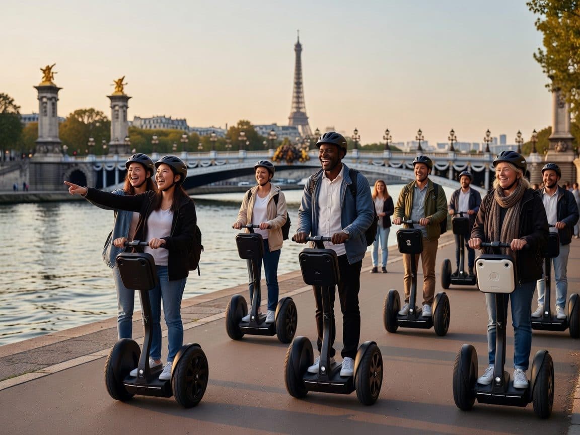 Paris: Guided Segway Tour Paris by Night