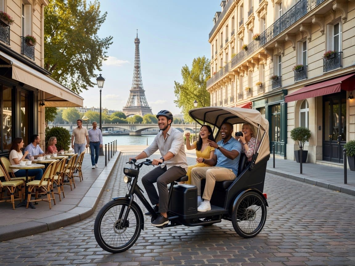 Paris : Private guided tour Rickshaw bike - Saint-Germain