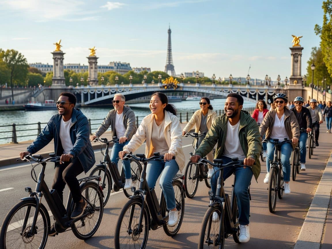 Paris E-Bike tour of 2.5 hours