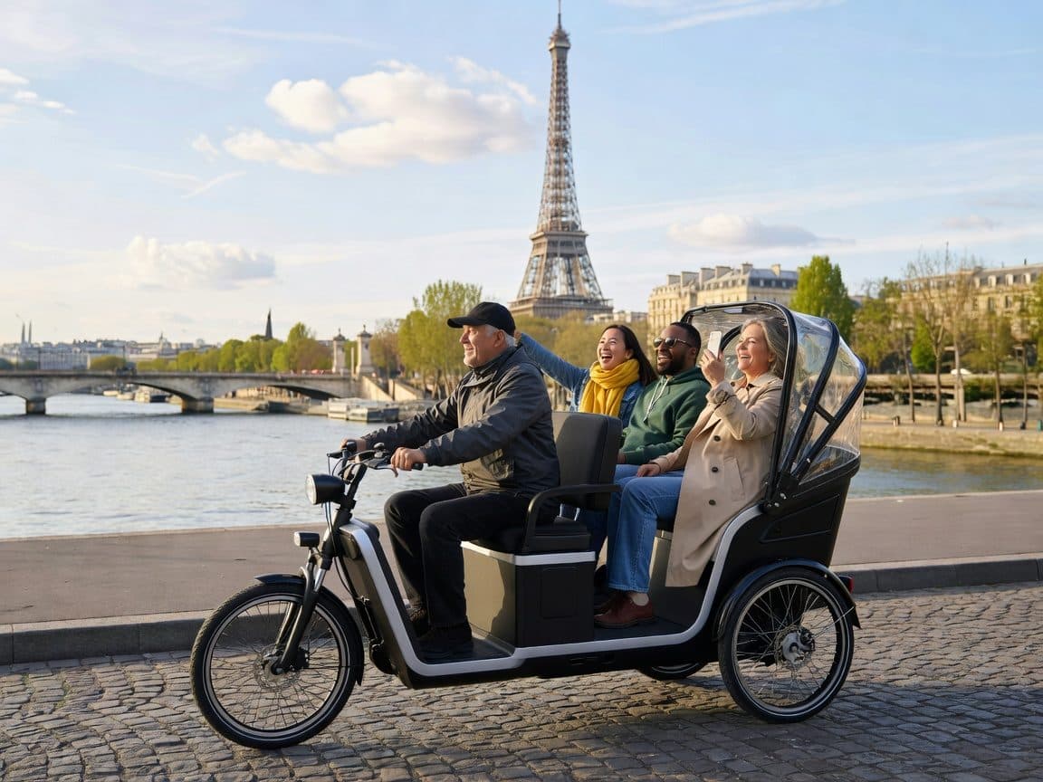 Private Paris Tuk Tuk Tour: Eiffel & Highlights