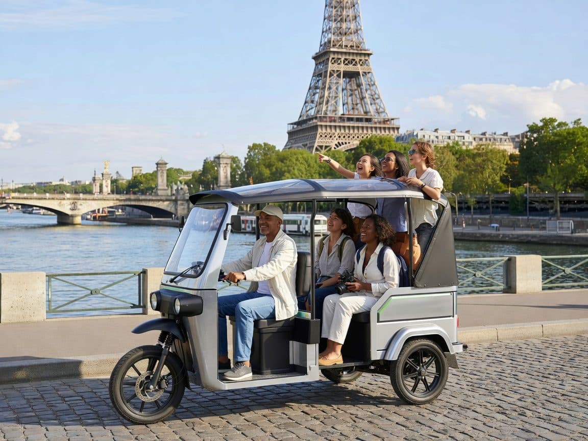 Best of Paris by Private Electric TukTuk