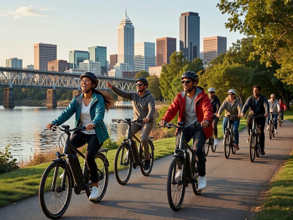 Portland: Multnomah Falls E-Bike Tour in the Columbia Gorge