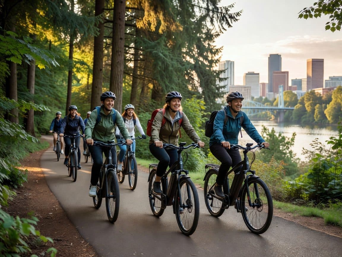 Portland: Forest Park Bike or E-Bike Tour