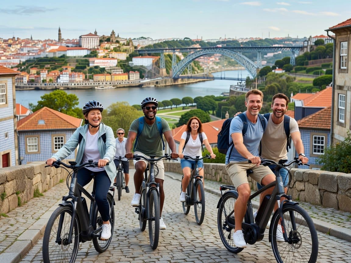 Porto: Historic e-Bike Tour with a guide