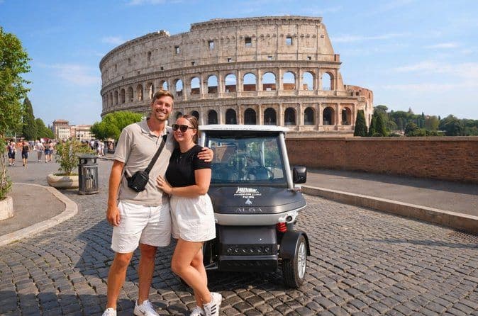 Rome Private Golf Cart Tour – See Rome Without Walking