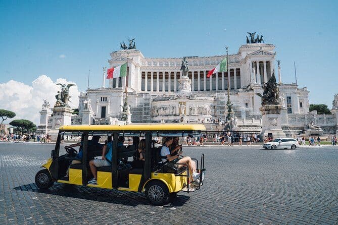 Golf Cart Driving Tour: Rome Express in 1.5 hrs