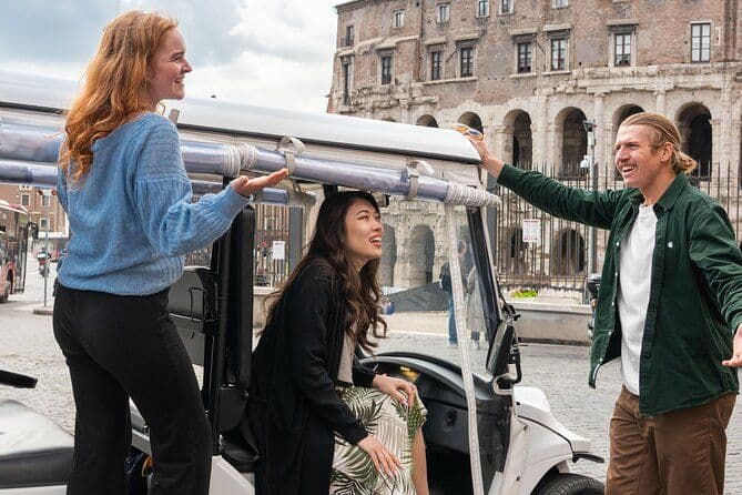 Rome Highlights Tour by Golf Cart