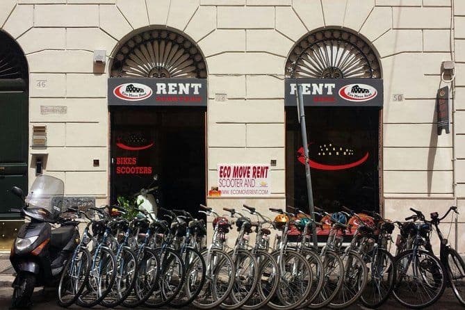 Rome City Bike & E-Bike Daily Rental