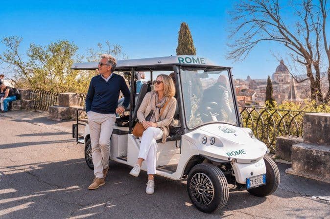Private Tour of Rome by Golf Cart Gems and Photo Stops