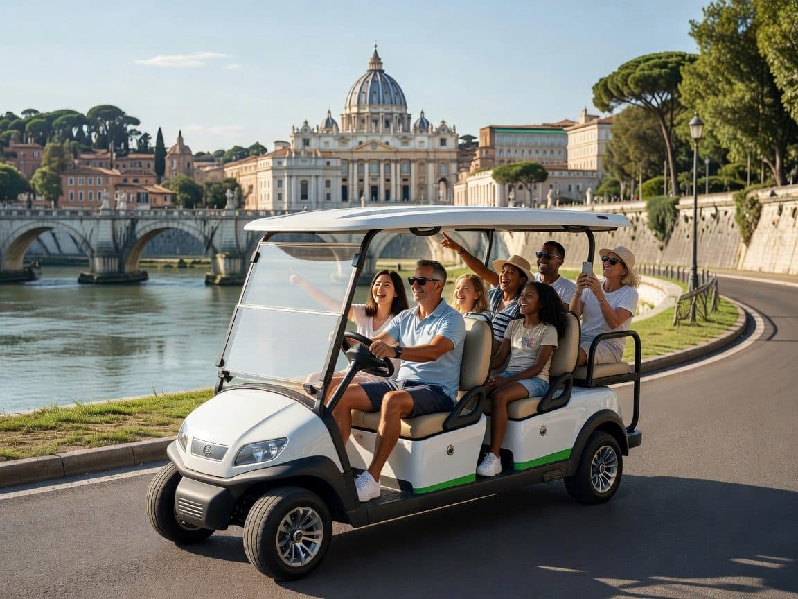 Golf Cart Tour of Rome: 90-Minute Private Tour of Monuments and Secrets