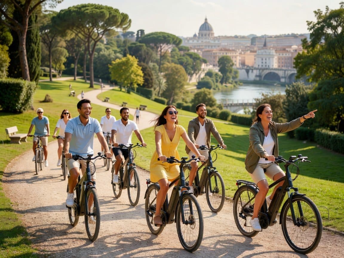 Rome: Villa Borghese E-Bike Tour (Small Group or Private)