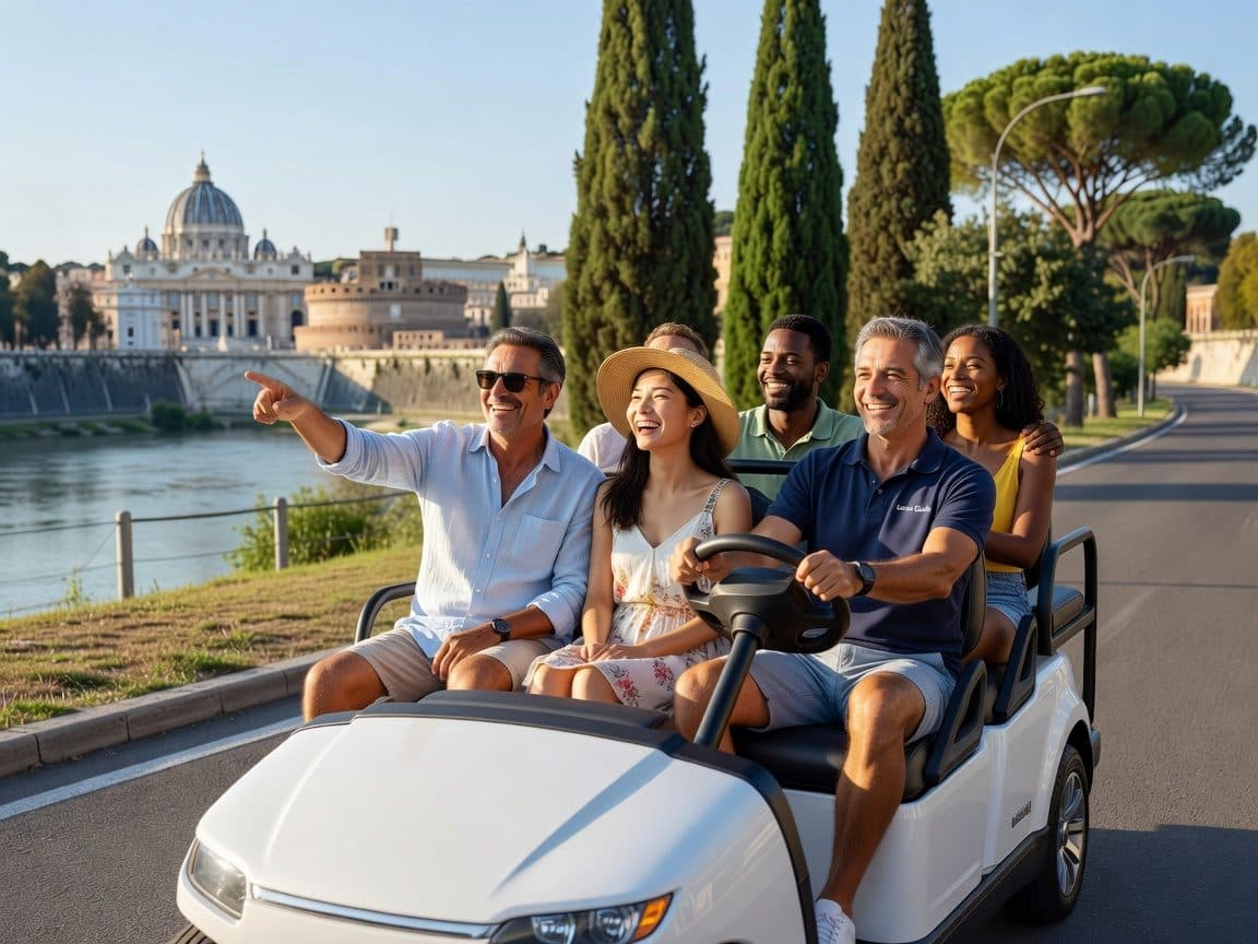 Rome: Private Golf Cart tour with a Local Guide