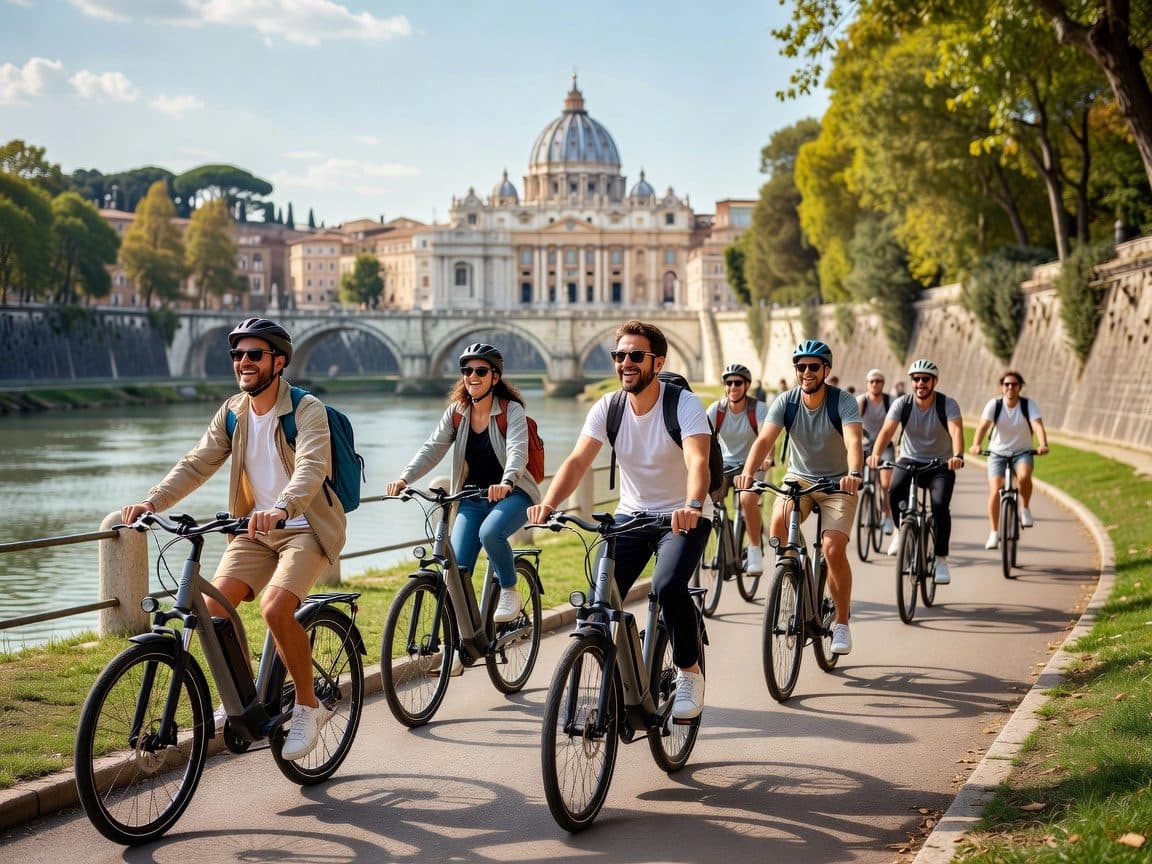 Rome: Electric Bike Rental to Explore the City