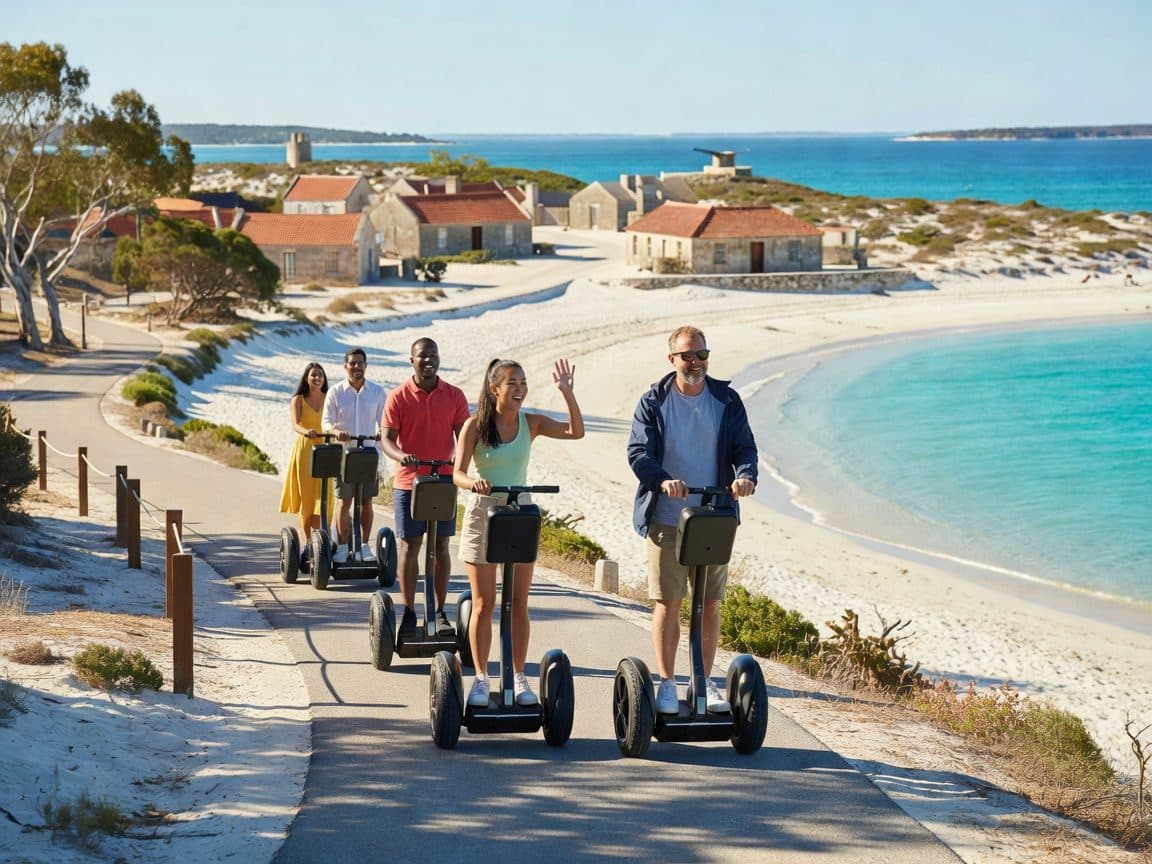 Rottnest Island Segway 1-Hour Settlement Tour