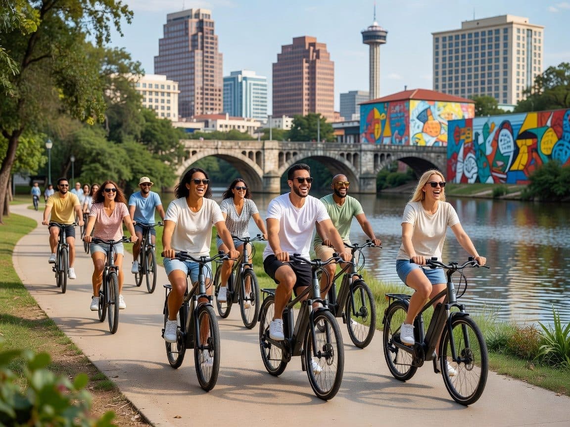 San Antonio: Murals & Hidden Gems E-Bike Tour